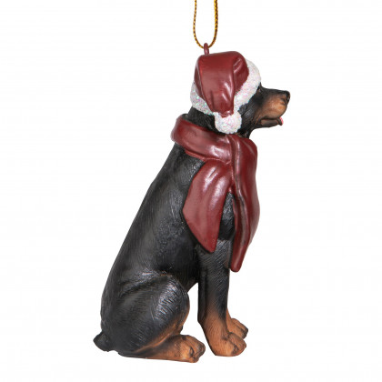 Toscano - Rottweiler Holiday Dog Ornament Pet Decoration