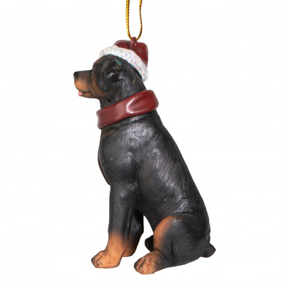 Toscano - Rottweiler Holiday Dog Ornament Pet Decoration