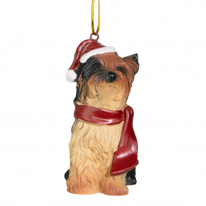 Toscano - Yorkshire Terrier Holiday Dog Ornament Pet Decoration