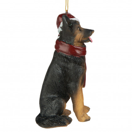 Toscano - German Shepherd Holiday Dog Ornament Pet Decoration