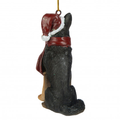 Toscano - German Shepherd Holiday Dog Ornament Pet Decoration