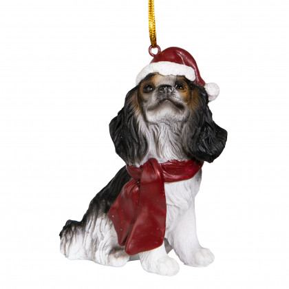 Toscano - Cavalier King Charles Spaniel Holiday Dog Ornament Pet Decoration