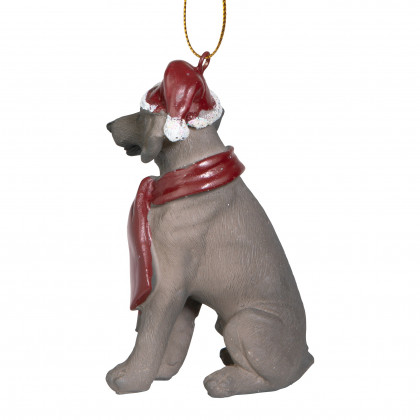 Toscano - Weimaraner Holiday Dog Ornament Pet Decoration