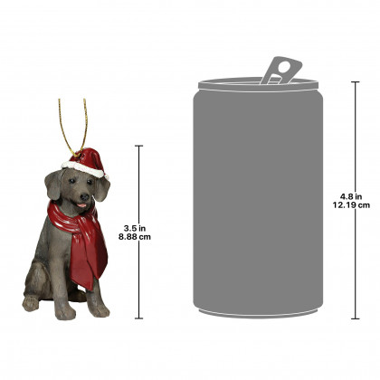 Toscano - Weimaraner Holiday Dog Ornament Pet Decoration