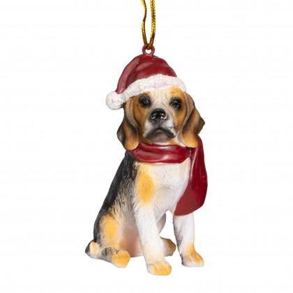 Toscano - Beagle Holiday Dog Ornament Pet Decoration