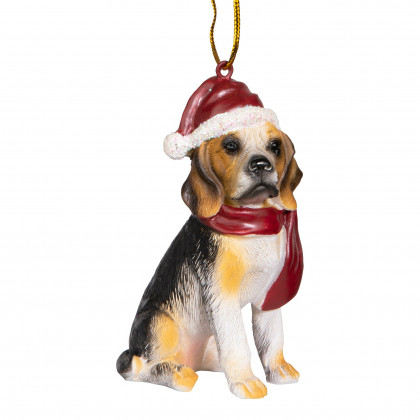 Toscano - Beagle Holiday Dog Ornament Pet Decoration