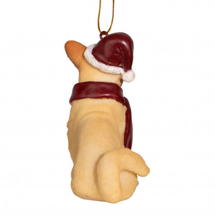 Toscano - Welsh Corgi Holiday Dog Ornament Pet Decoration