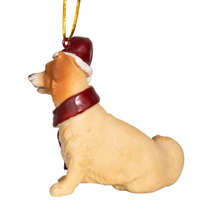 Toscano - Welsh Corgi Holiday Dog Ornament Pet Decoration