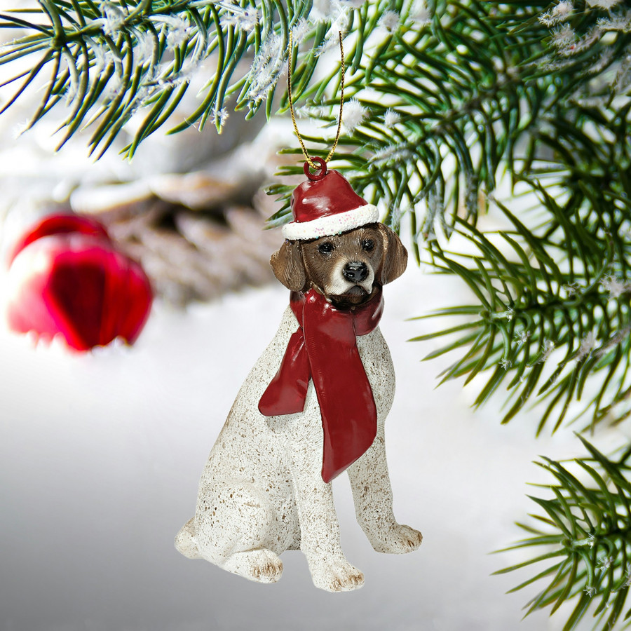 Toscano - Pointer Holiday Dog Ornament Pet Decoration