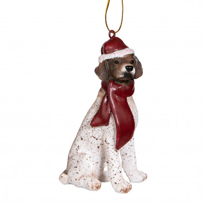 Toscano - Pointer Holiday Dog Ornament Pet Decoration