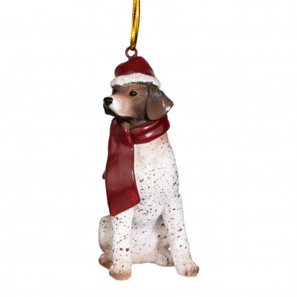 Toscano - Pointer Holiday Dog Ornament Pet Decoration
