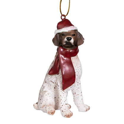 Toscano - Pointer Holiday Dog Ornament Pet Decoration