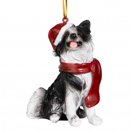 Toscano - Border Collie Holiday Dog Ornament Pet Decoration