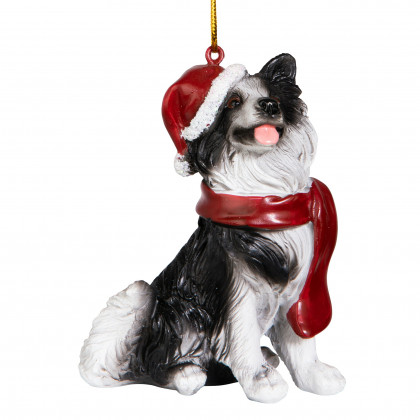 Toscano - Border Collie Holiday Dog Ornament Pet Decoration