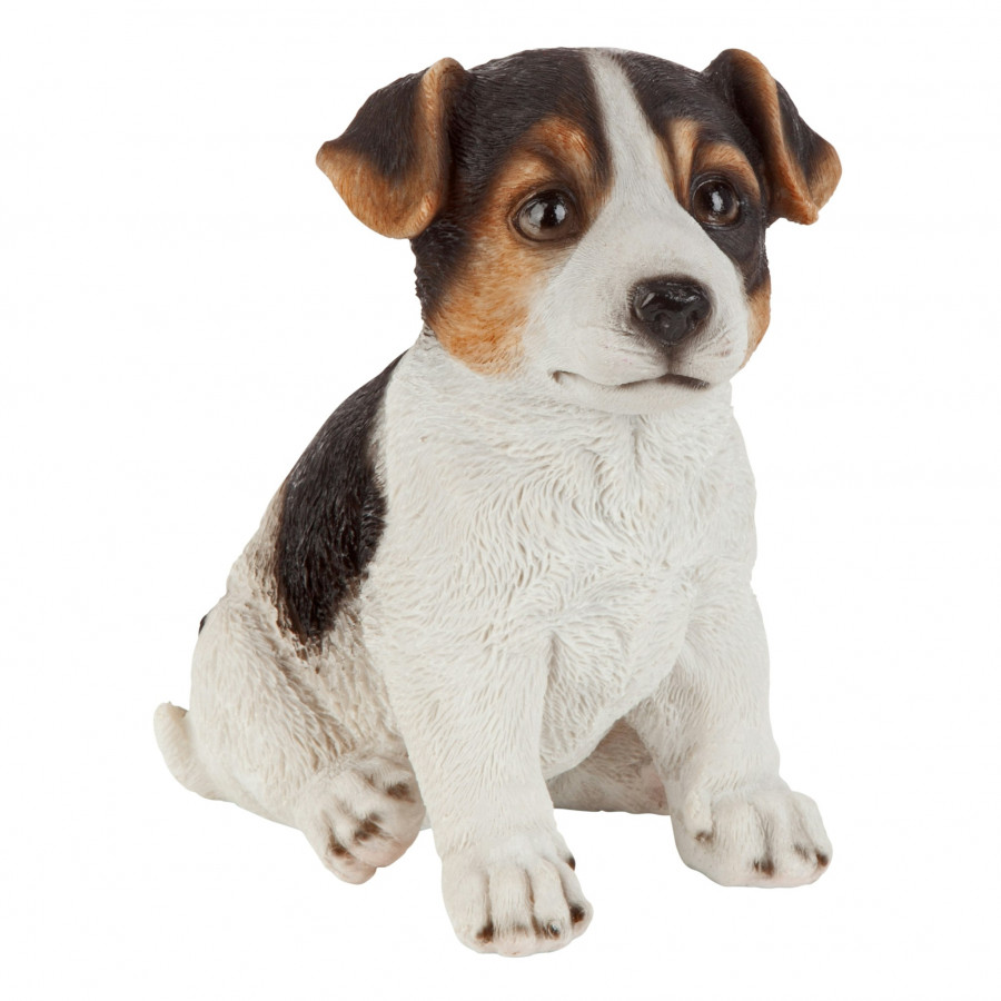 Toscano - Jack Russel Terrier Puppy Partner Collectible Dog Statue