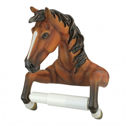 Toscano - Steady Stallion Bathroom Toilet Paper Holder
