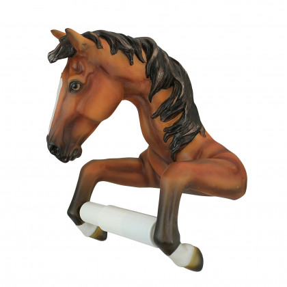 Toscano - Steady Stallion Bathroom Toilet Paper Holder