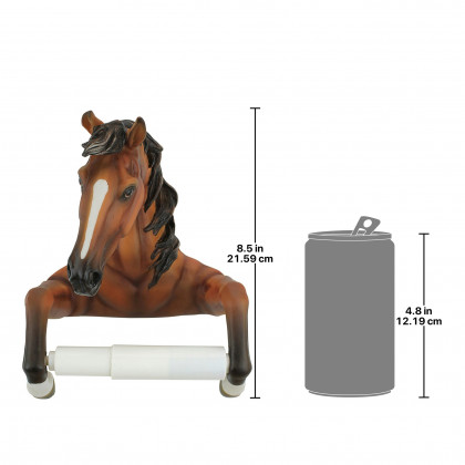 Toscano - Steady Stallion Bathroom Toilet Paper Holder