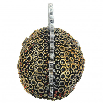 Toscano - Gear Head Nuts and Bolts Motor Skull Statue