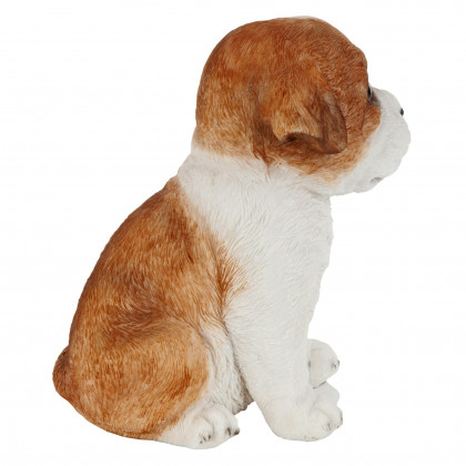 Toscano - Bulldog Puppy Partner Collectible Dog Statue