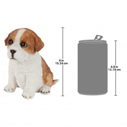 Toscano - Bulldog Puppy Partner Collectible Dog Statue