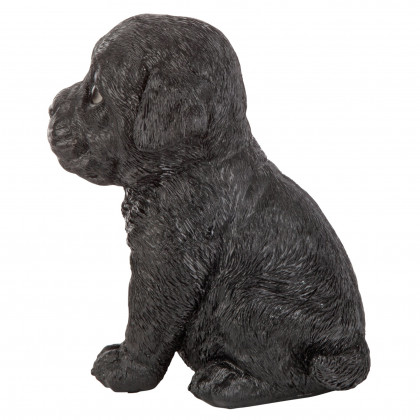 Toscano - Black Lab Puppy Partner Collectible Dog Statue