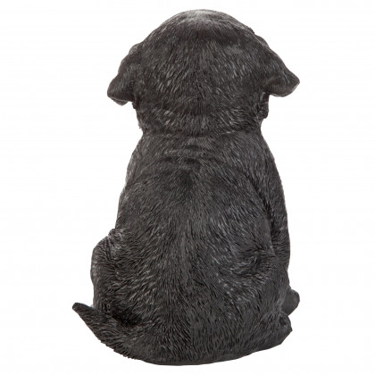 Toscano - Black Lab Puppy Partner Collectible Dog Statue