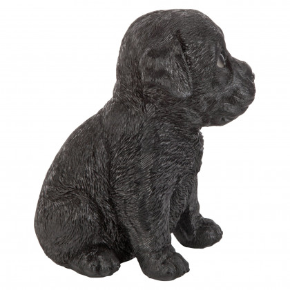 Toscano - Black Lab Puppy Partner Collectible Dog Statue