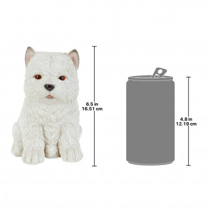 Toscano - Westie Puppy Partner Collectible Dog Statue