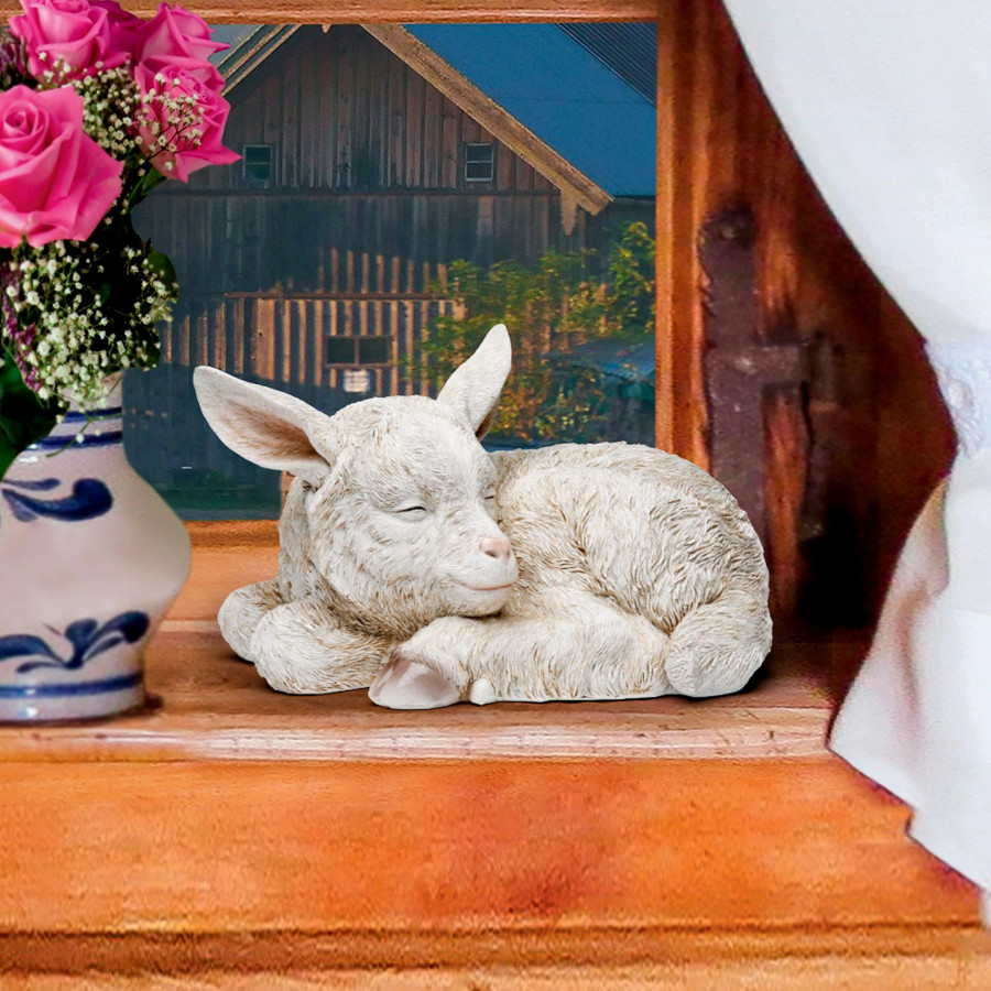 Toscano - Just Kidding Around Baby Goat Animal Statue