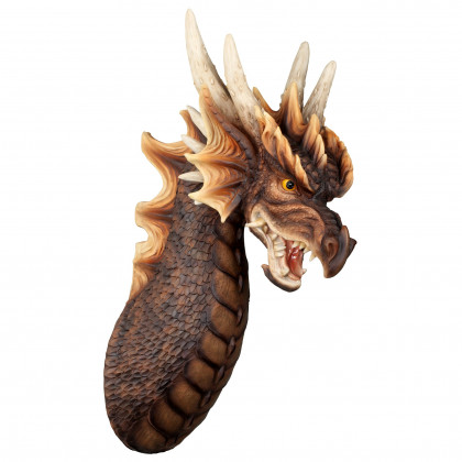 Toscano - Ruthless Knavesmire Dragon Trophy Gothic Wall Sculpture