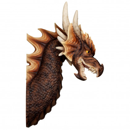 Toscano - Ruthless Knavesmire Dragon Trophy Gothic Wall Sculpture
