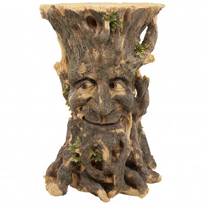 Toscano - Craggy Bark Tree Ent Sculptural Side Table