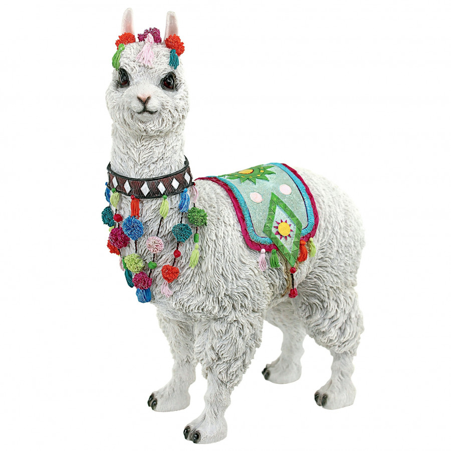 Toscano - Andes Alpaca of Rainbow Mountain Statue