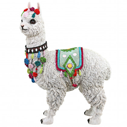 Toscano - Andes Alpaca of Rainbow Mountain Statue