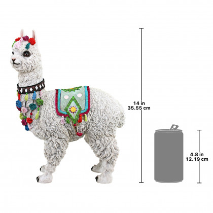 Toscano - Andes Alpaca of Rainbow Mountain Statue