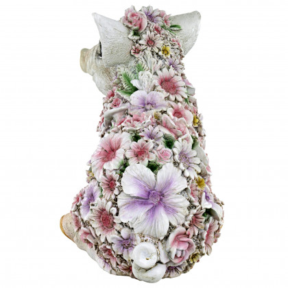 Toscano - Flower Power Pig Farm Animal Statue