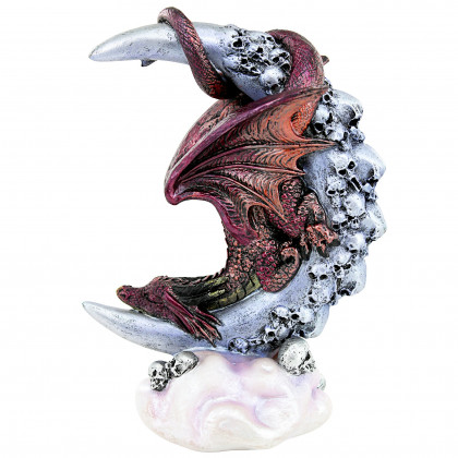 Toscano - Medieval Moonbeam Dragon Statue