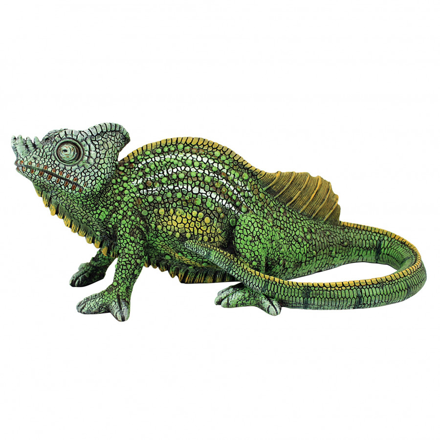 Toscano - Veiled Chameleon Statue