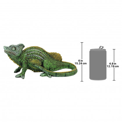 Toscano - Veiled Chameleon Statue