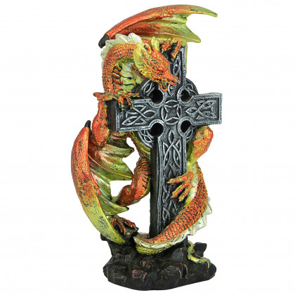 Toscano - Carrickbrack Celtic Dragon Statue