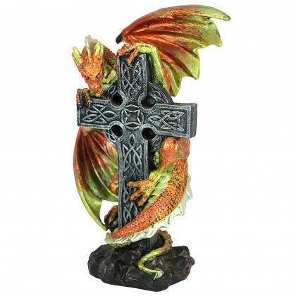Toscano - Carrickbrack Celtic Dragon Statue