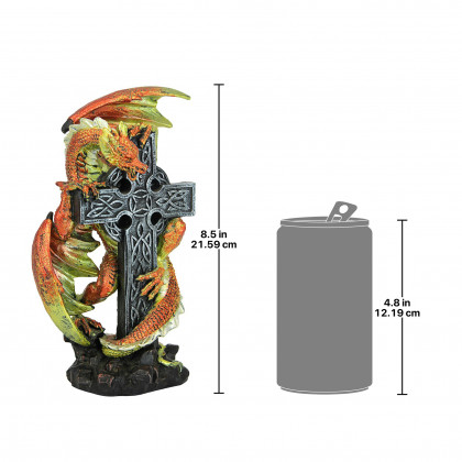 Toscano - Carrickbrack Celtic Dragon Statue