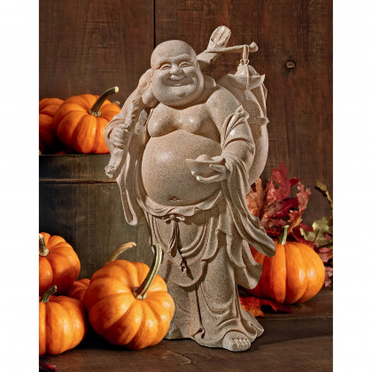 Toscano - Wandering Happy Hotei Buddha Statue