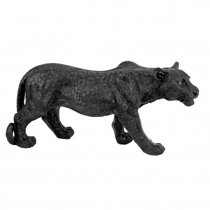 Toscano Shadowed Predator Black Panther Statue - Small