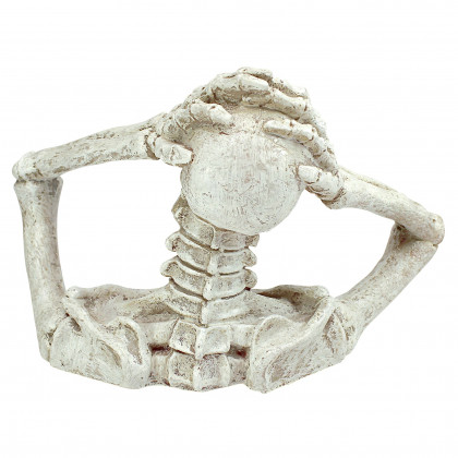 Toscano Shriek the Screaming Skeleton Statue - Medium