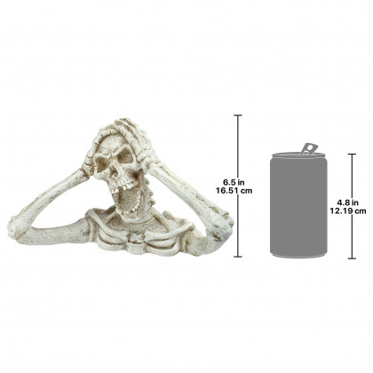 Toscano Shriek the Screaming Skeleton Statue - Medium