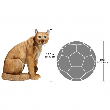 Toscano - American Mountain Cougar Statue