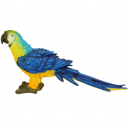 Toscano - Mortimer the Macaw Tropical Parrot Statue
