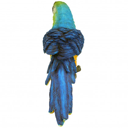 Toscano - Mortimer the Macaw Tropical Parrot Statue